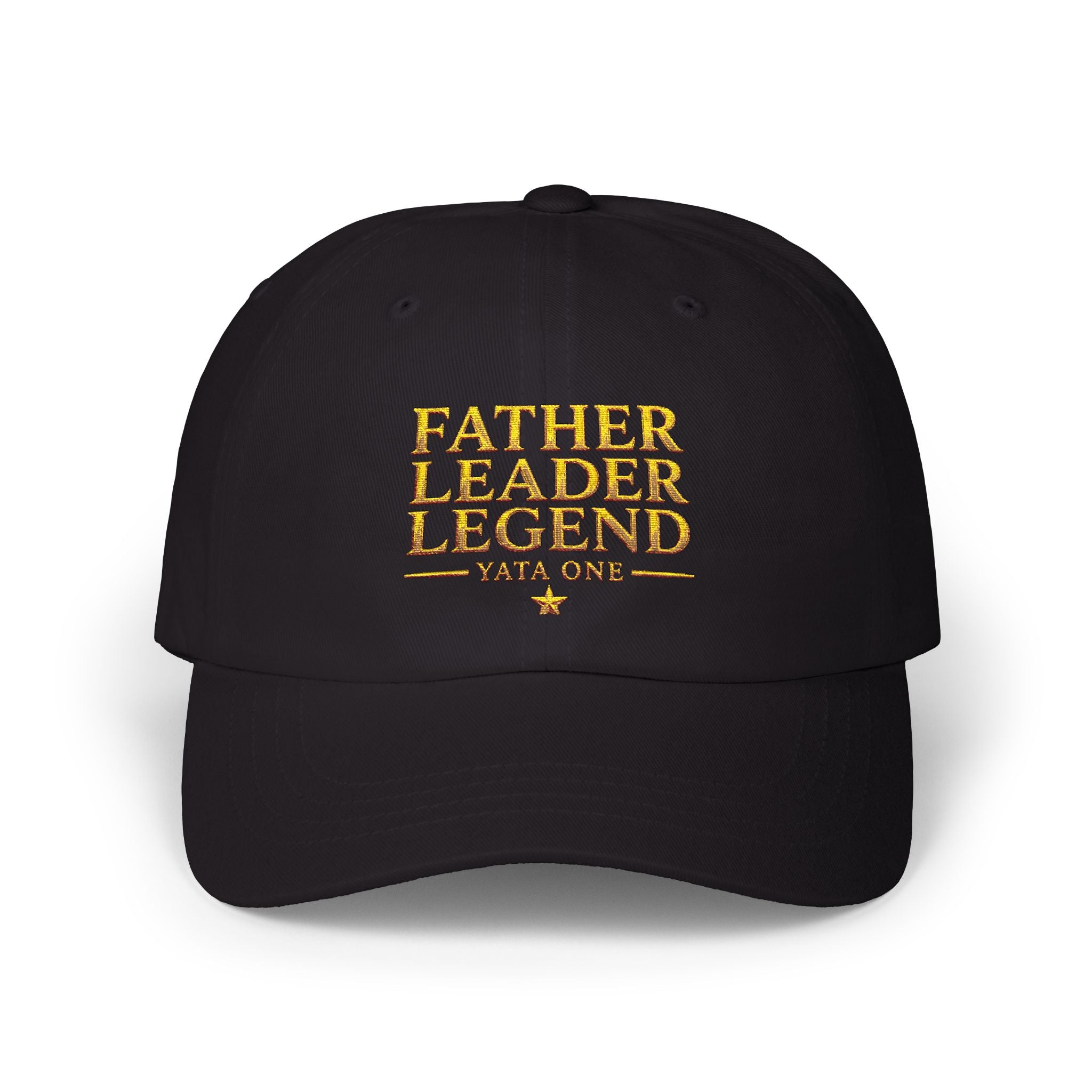 YATA ONE — "Father Leader Legend" Embroidered Baseball Hat