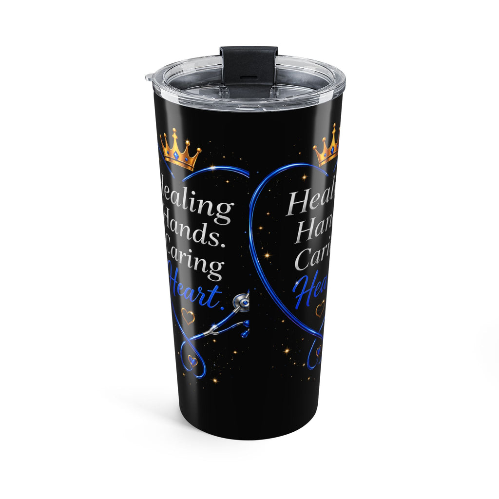 YATA ONE Royal Butterfly 20oz Tumbler - Black & Gold