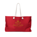 Weekender Bag - "Born From Greatness" (Red & Gold)