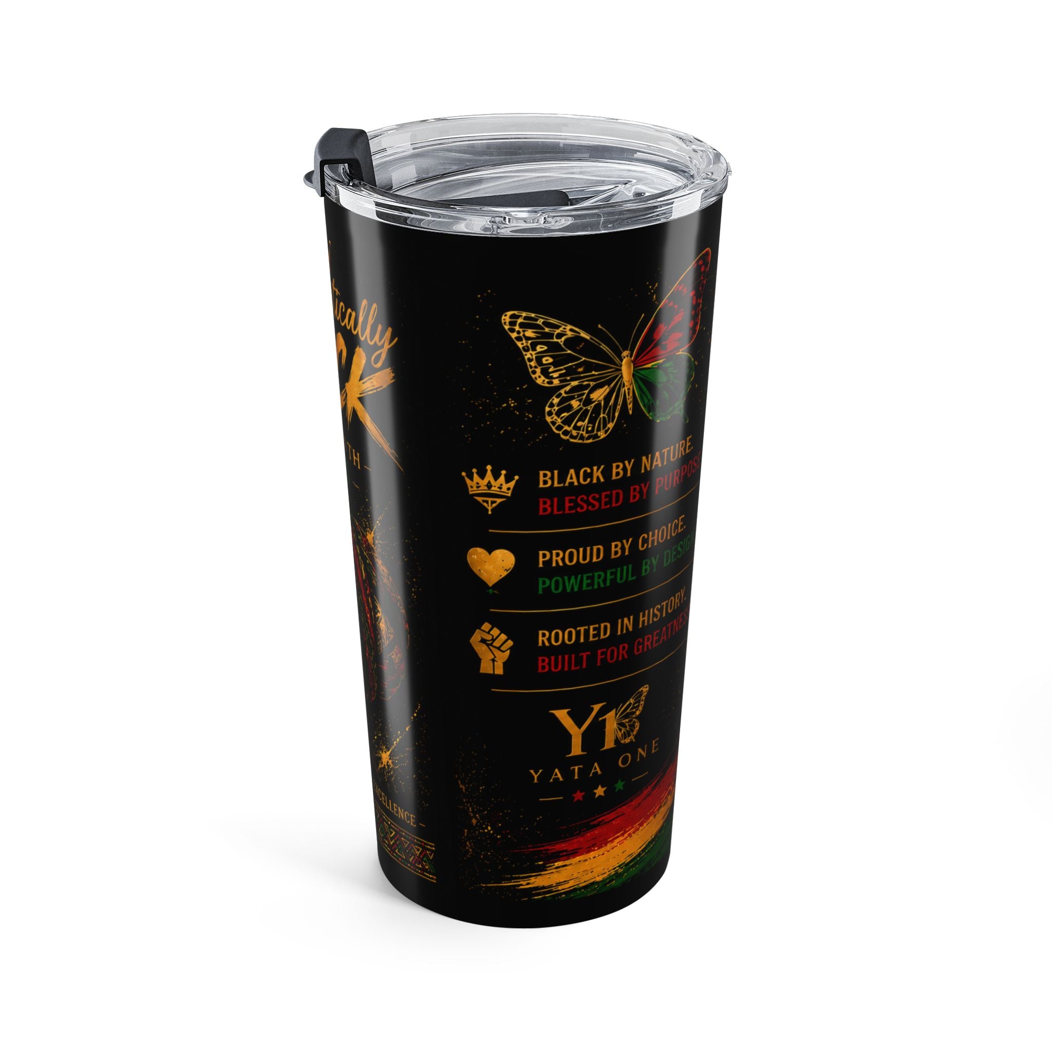 Unapologetically Black 20oz Tumbler — YATA ONE