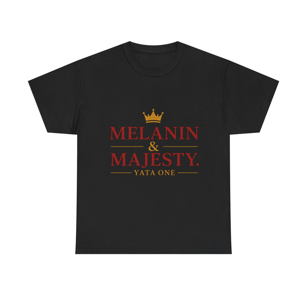 Melanin & Majesty Tee — Black Empowerment Crown Shirt
