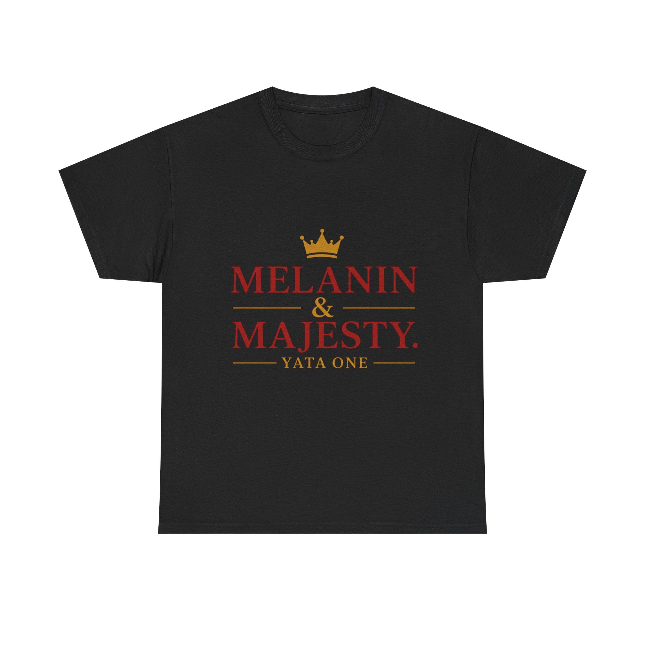 Melanin & Majesty Tee — Black Empowerment Crown Shirt