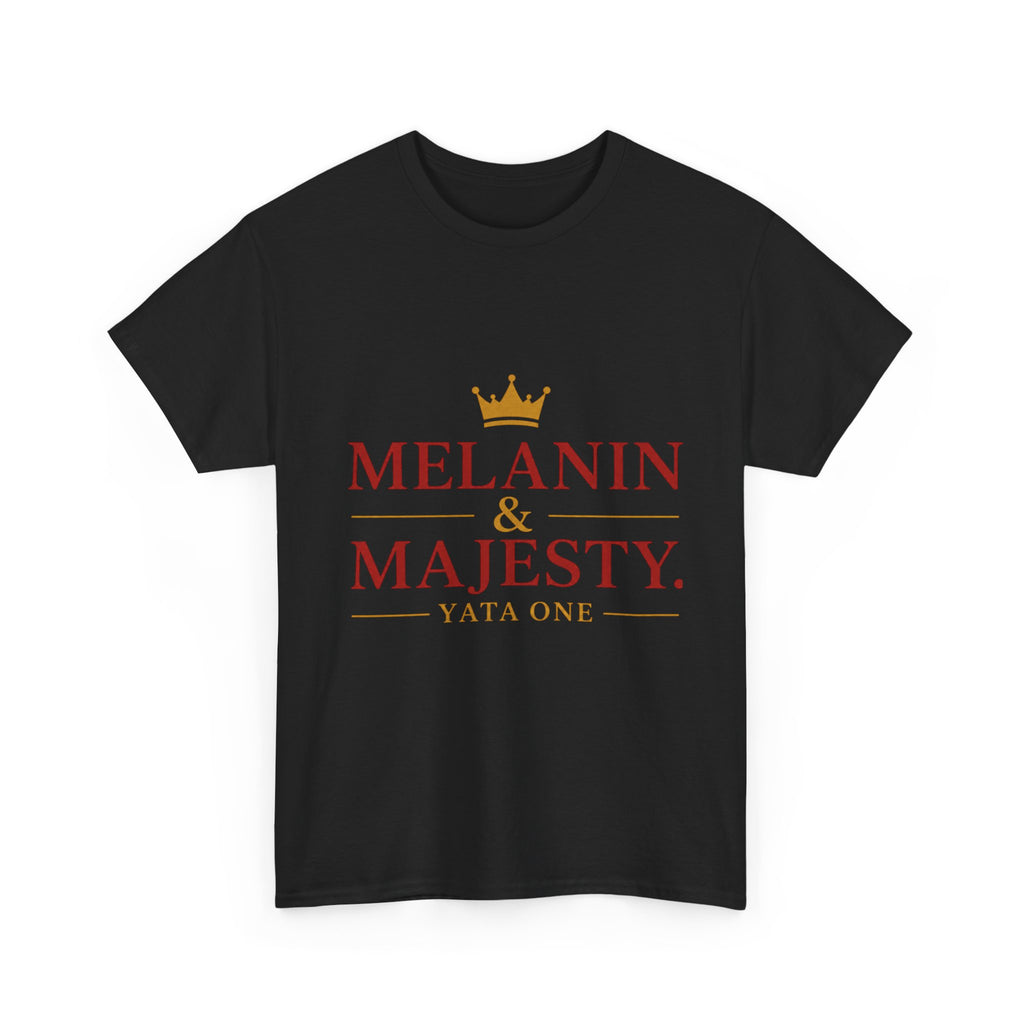 Melanin & Majesty Tee — Black Empowerment Crown Shirt