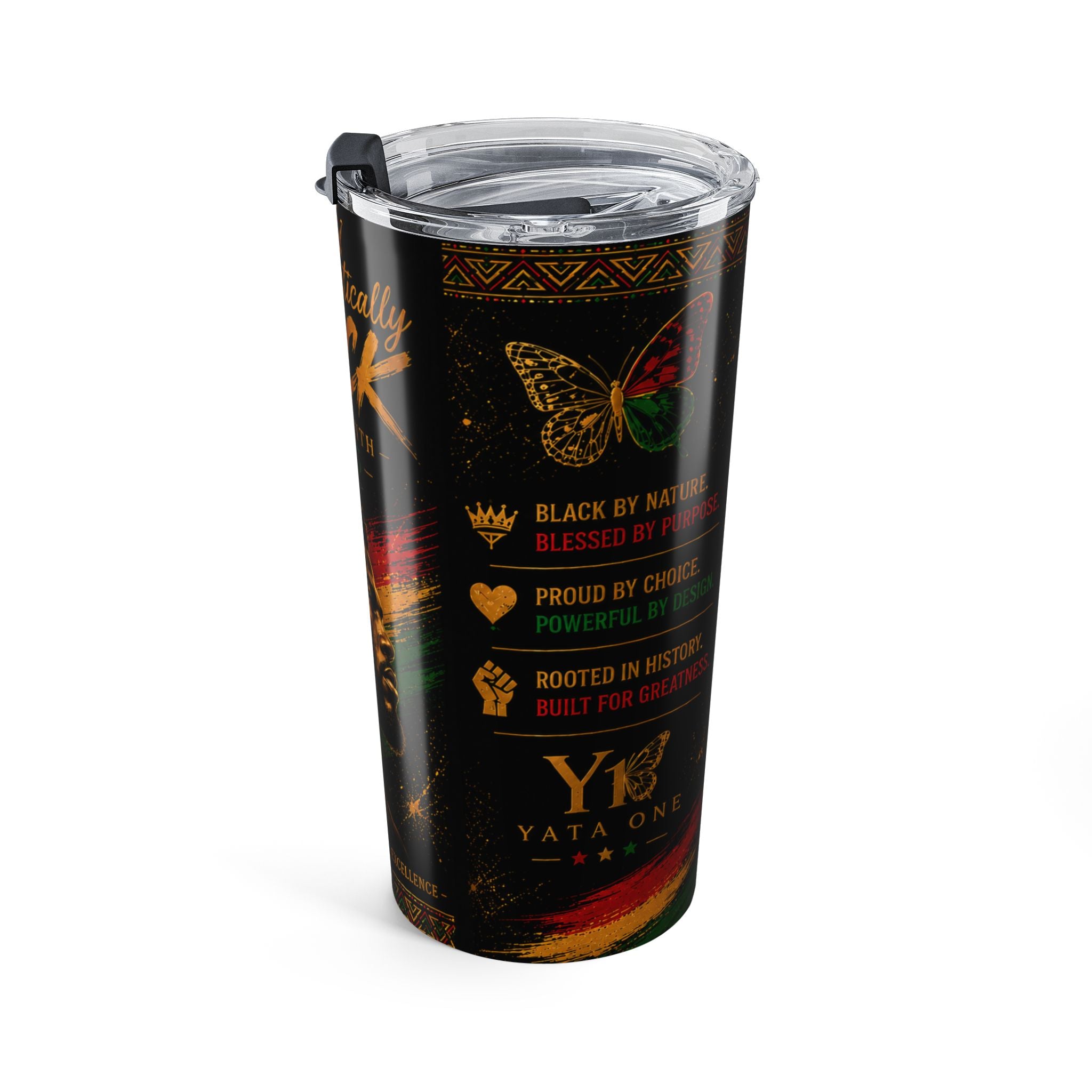 Juneteenth 'Unapologetically Black' 20oz Travel Tumbler