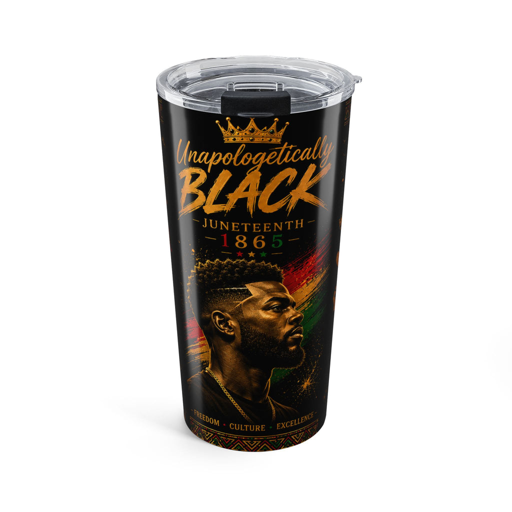 Juneteenth 'Unapologetically Black' 20oz Travel Tumbler