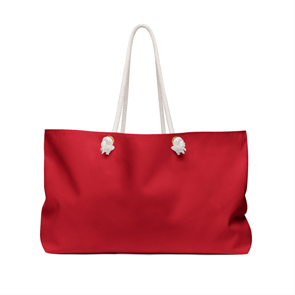 Weekender Bag - "Born From Greatness" (Red & Gold)