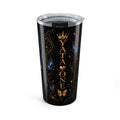 YATA ONE Royal Butterfly 20oz Tumbler - Black & Gold