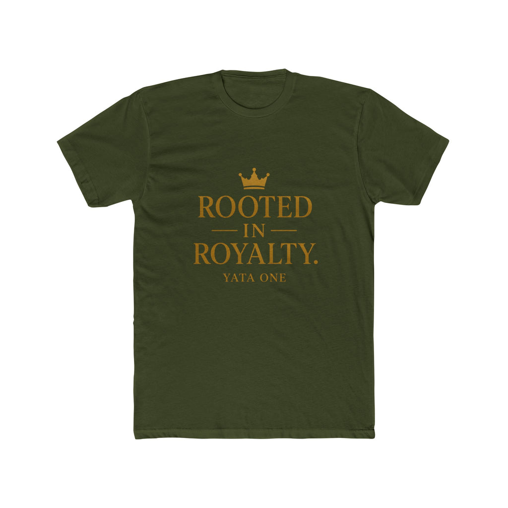 Rooted in Royalty T-Shirt — "Rooted in Royalty" Crown Graphic Tee