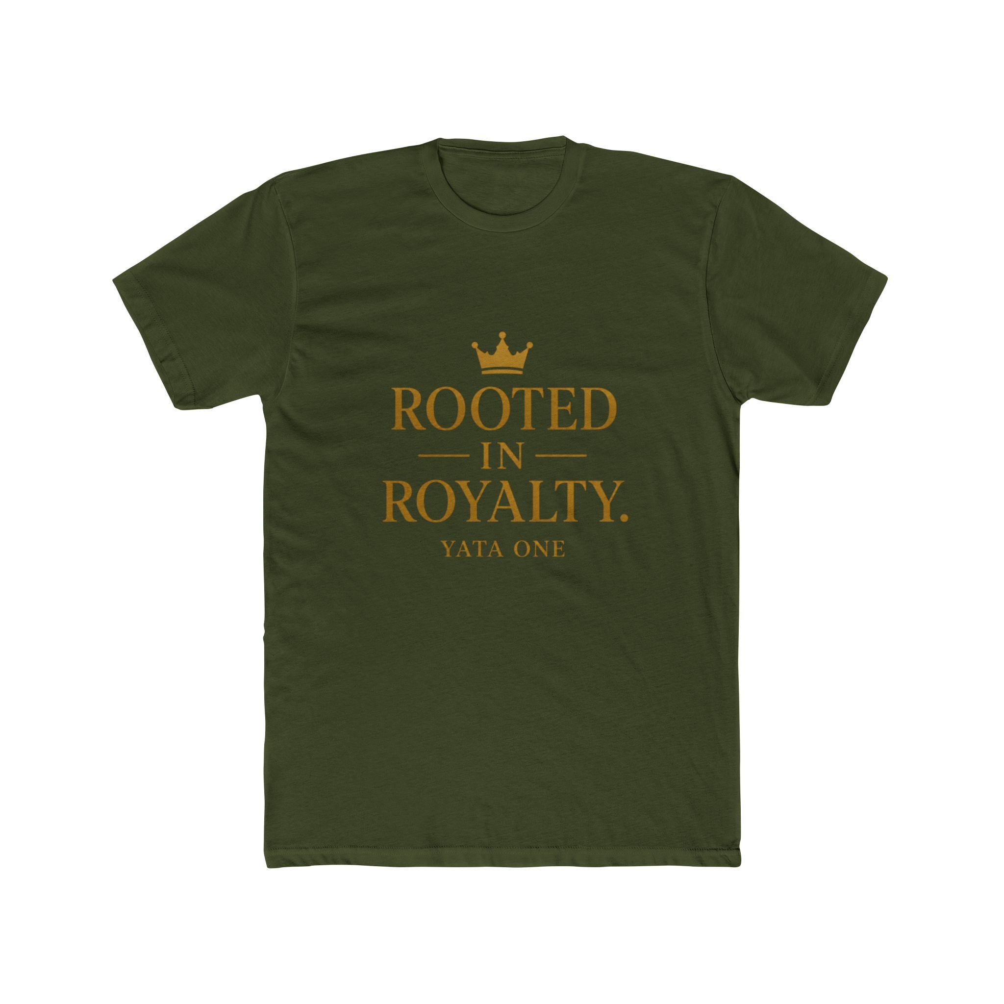 Rooted in Royalty T-Shirt — "Rooted in Royalty" Crown Graphic Tee