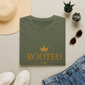 Rooted in Royalty T-Shirt — Crown Graphic Inspirational Tee