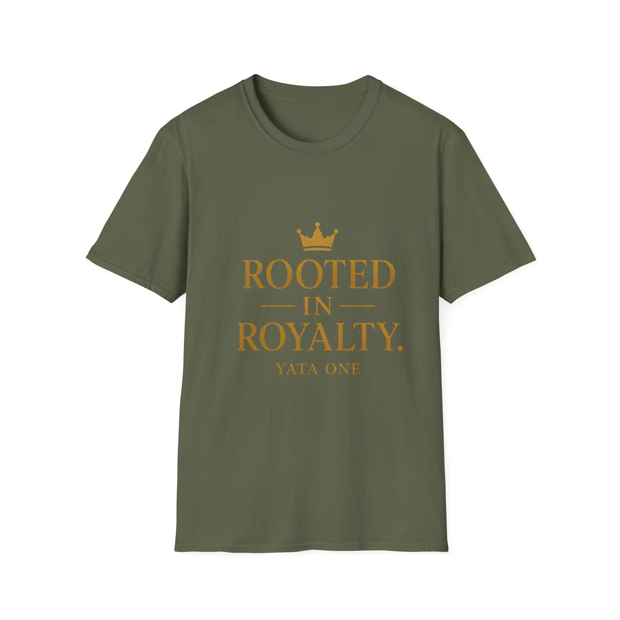 Rooted in Royalty T-Shirt — Crown Graphic Inspirational Tee