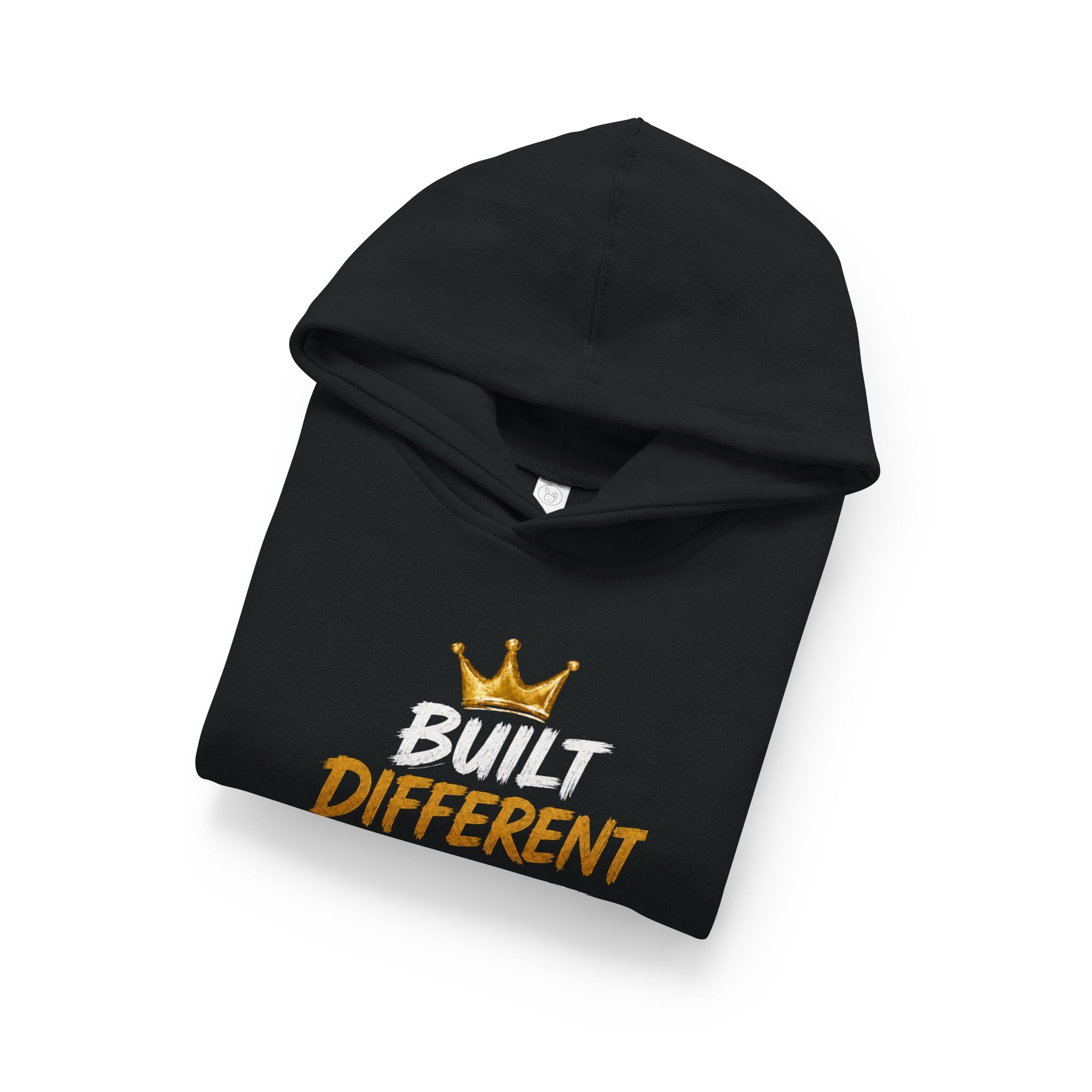 Toddler Hoodie — "Built Different From The Very Beginning"