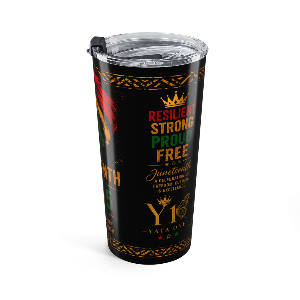 Juneteenth 1865 Stainless Tumbler – YATA ONE