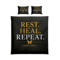 Rest. Heal. Repeat. Cotton Duvet Cover Set