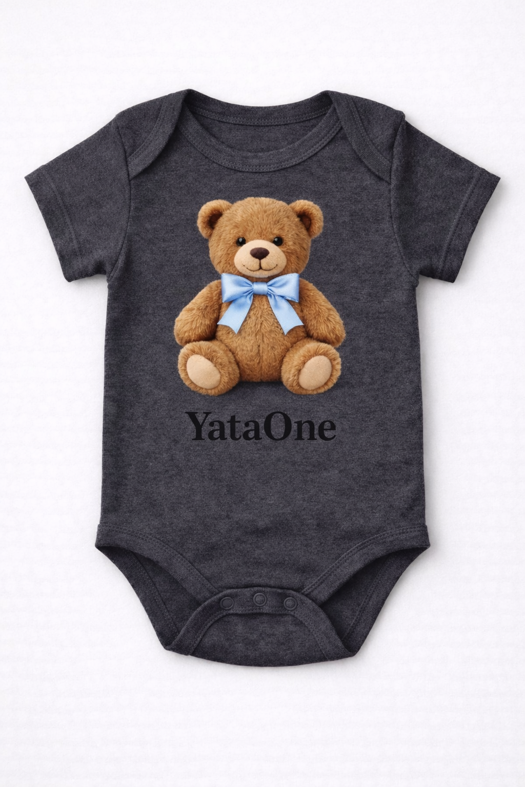 YATA ONE Teddy Bear Baby Bodysuit