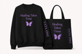 Healing Takes Time- Crewneck & Tote Set