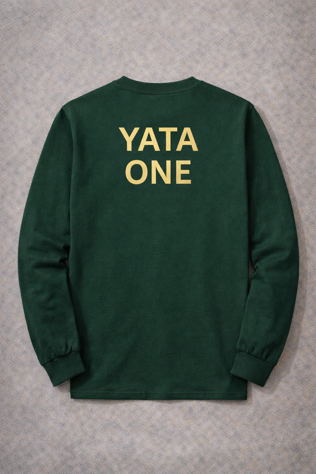 YATA ONE True Happiness Is Within Long Sleeve Crewneck Shirt