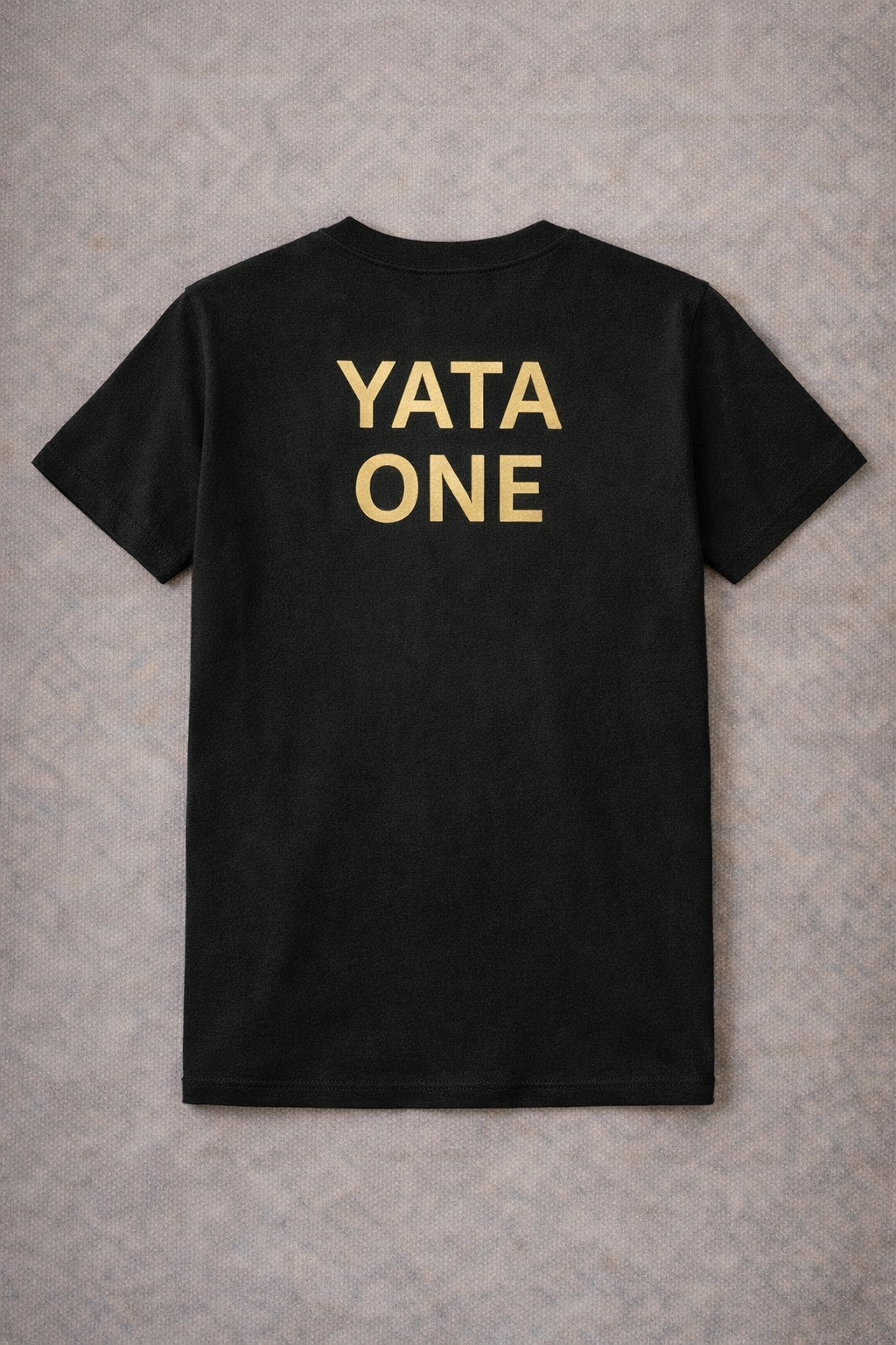 YATA ONE True Happiness Is Within Crewneck Short Sleeve Tee