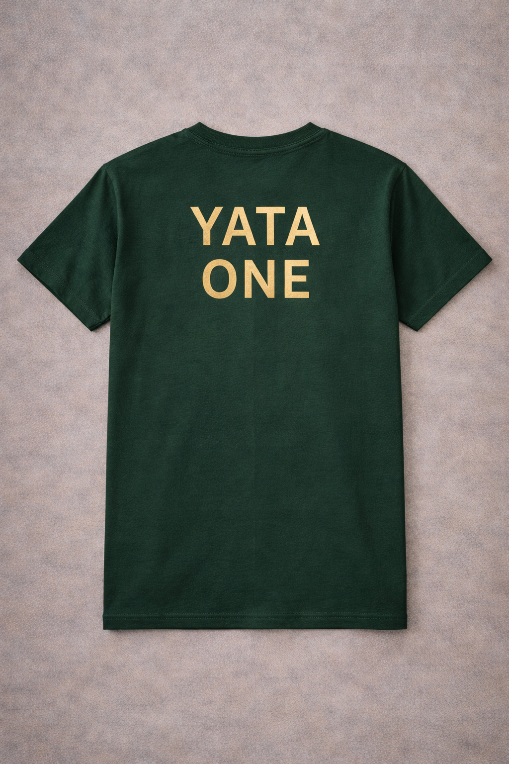 YATA ONE True Happiness Is Within Crewneck Short Sleeve Tee