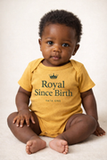 YATA ONE Royal Since Birth BHM Onesie
