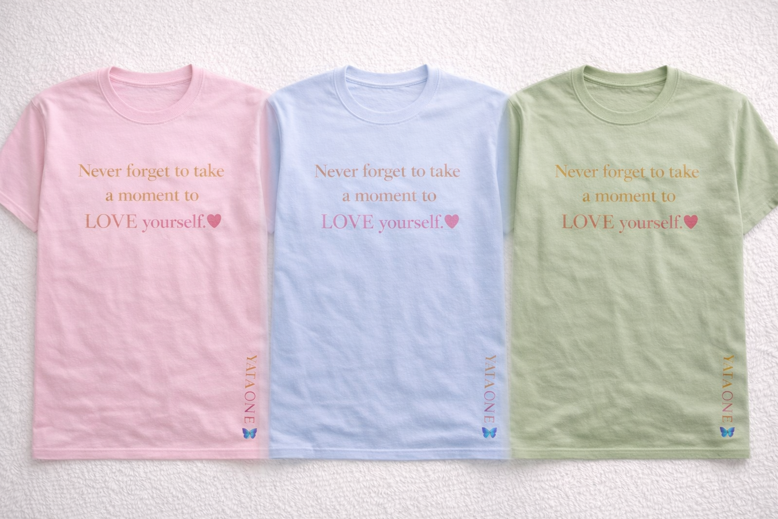 YATA ONE Never Forget TShirt Spring Collection