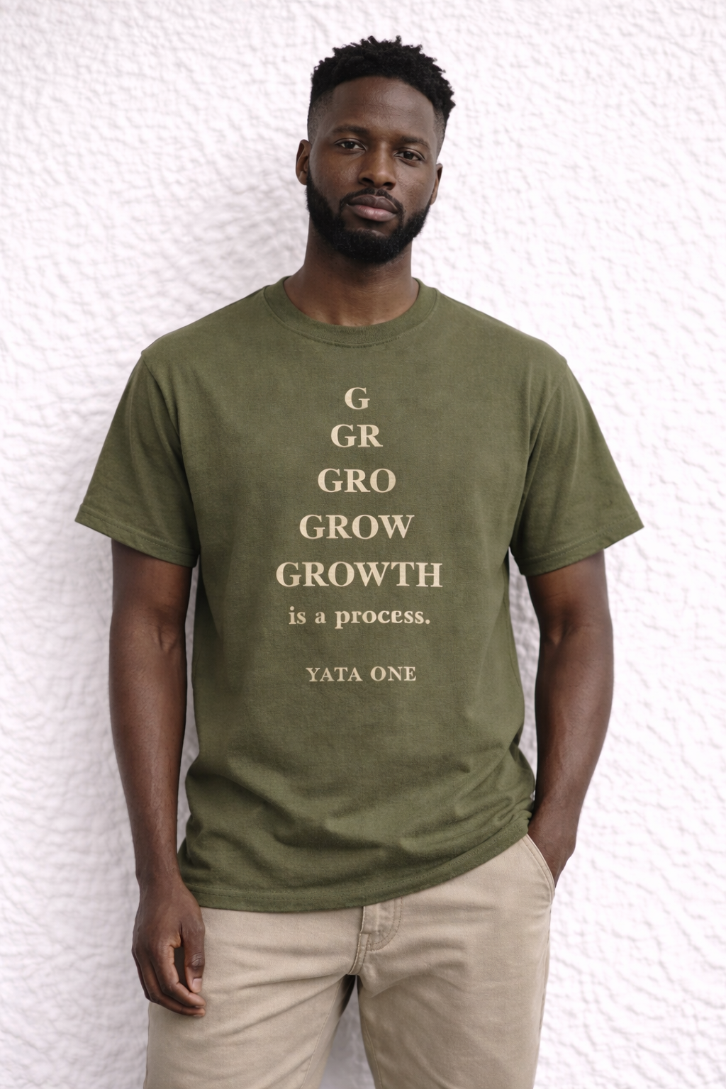 Growth Is A Process-YATA ONE Crewneck TShirt