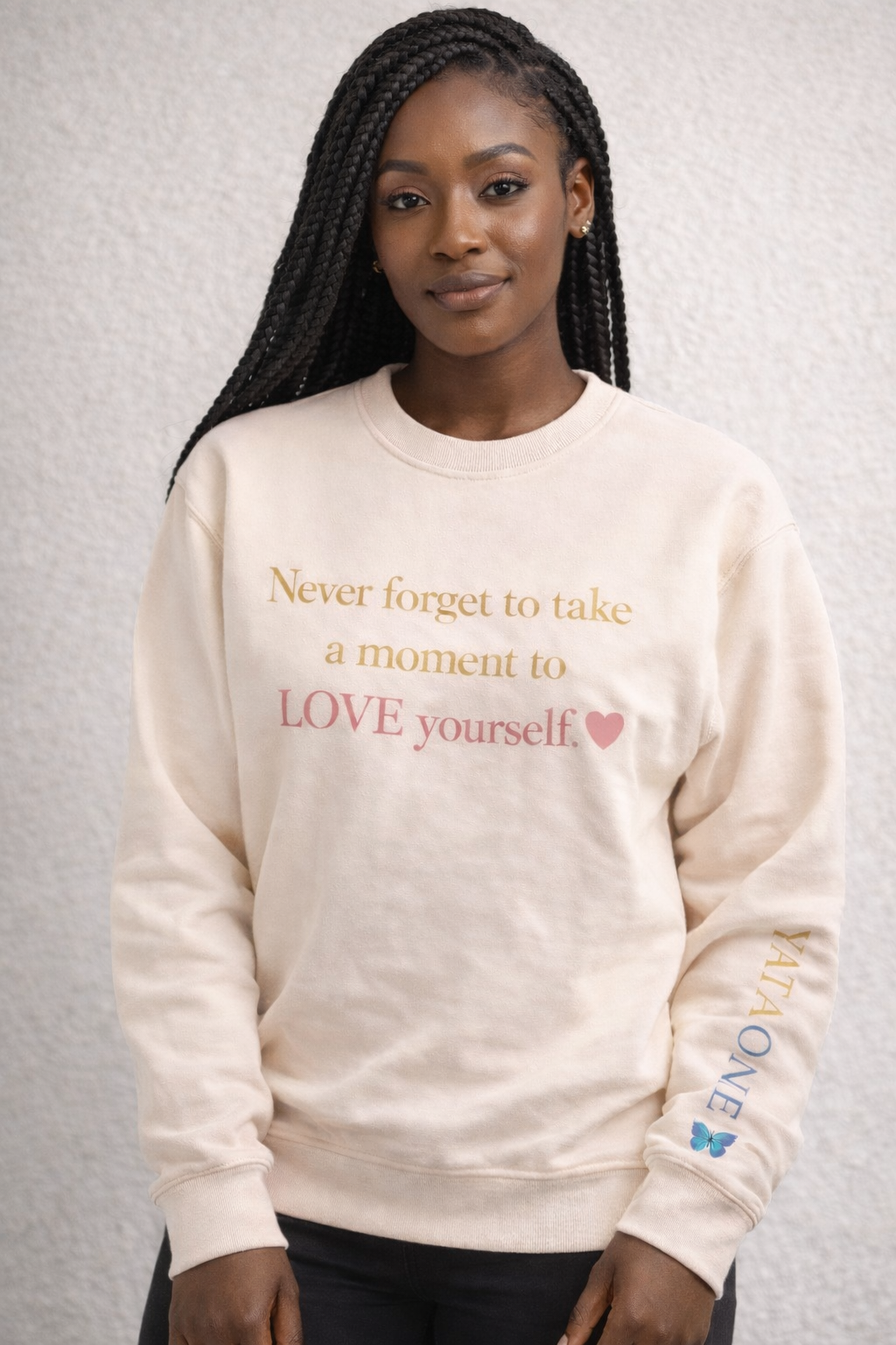 YATAONE Never Forget Crewneck Sweatshirt