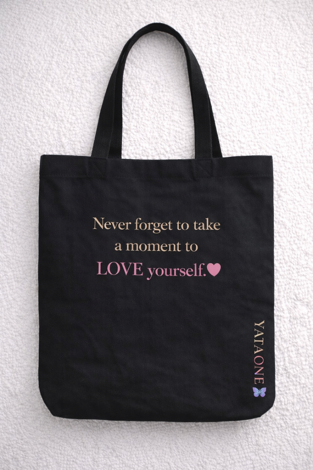 YATA ONE  Never Forget Tote Bags Spring Collection