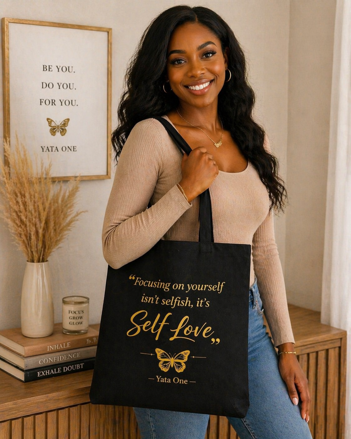 Self Love Affirmation Tote | YATA ONE