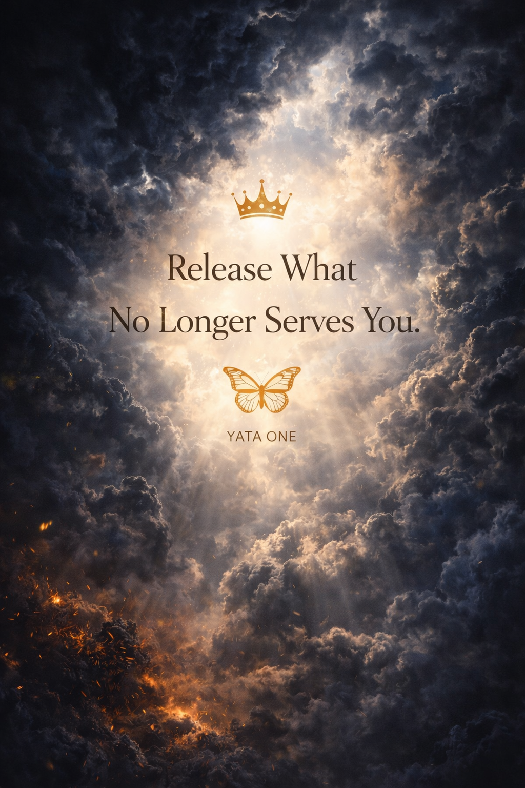 Release What No Longer Serves You|YATA ONE Dual Wallpaper Set