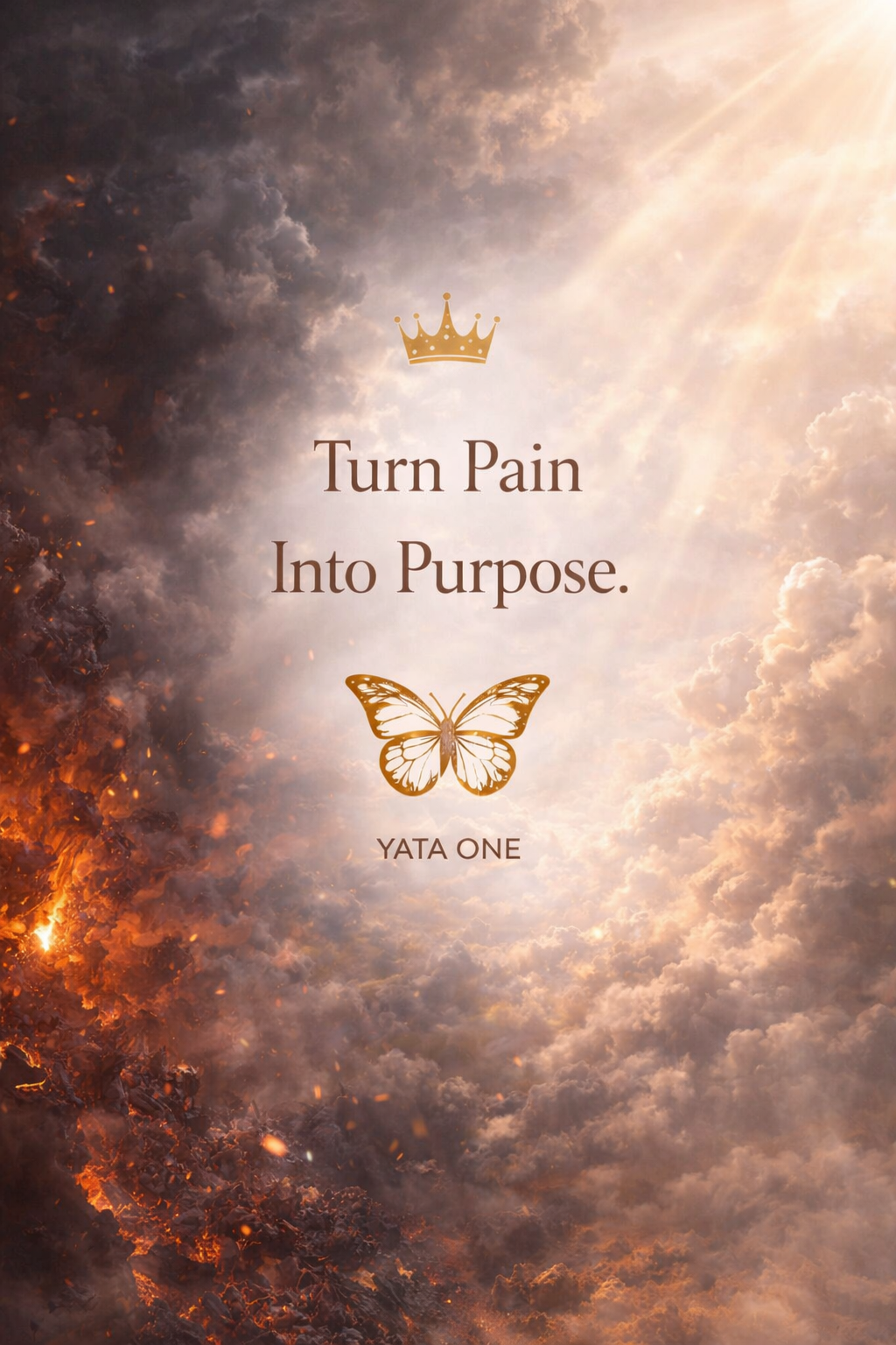 Turn Pain Into Purpose| YATA ONE Wallpaper Bundle