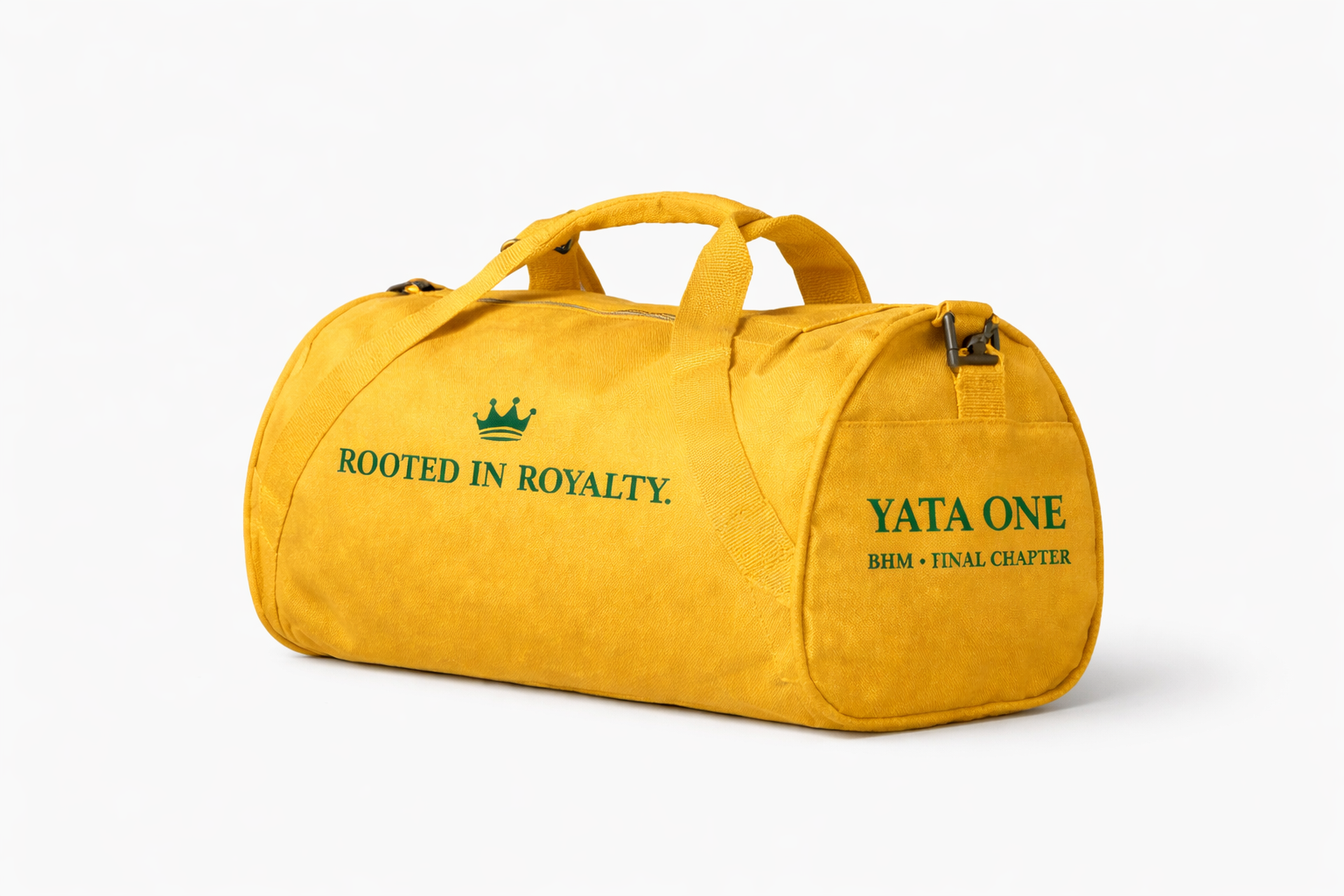YATA ONE Rooted In Royalty BHM Duffel Bag