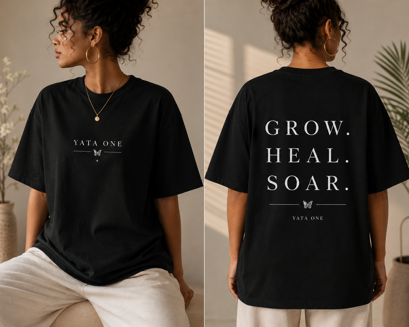 Grow. Heal. Soar. Women's Tee | YATA ONE