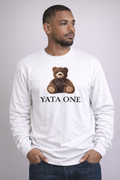 YATA ONE Teddy Bear Crew Long Sleeve Tee