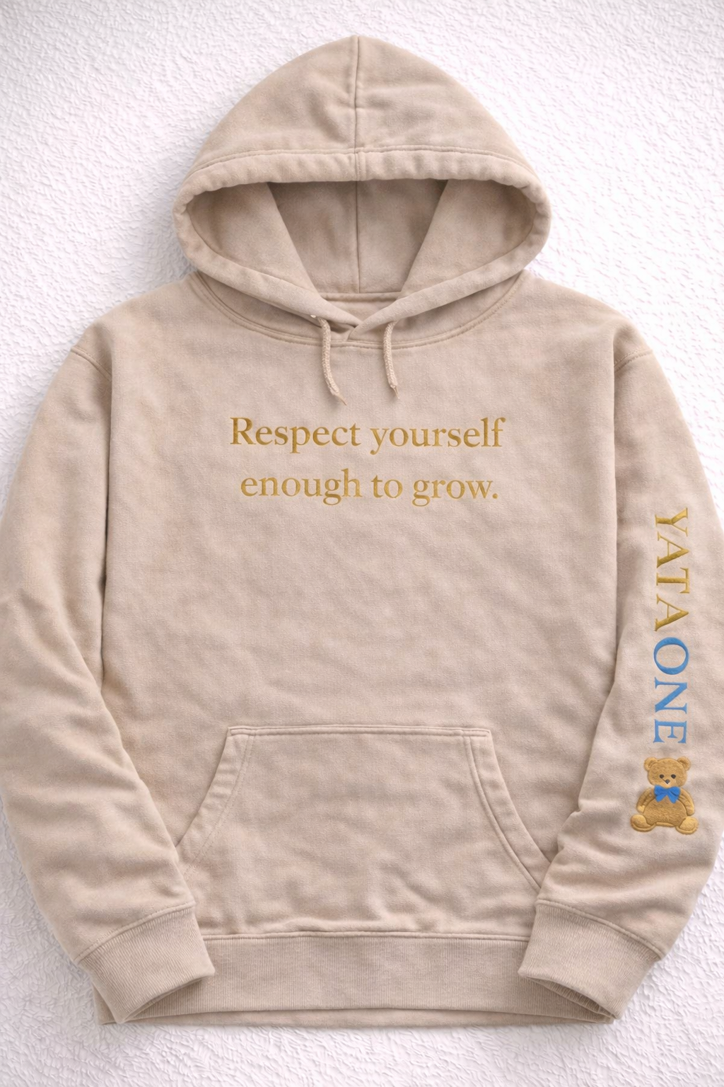 Respect Yourself Enough to Grow|Graphic Hoodie